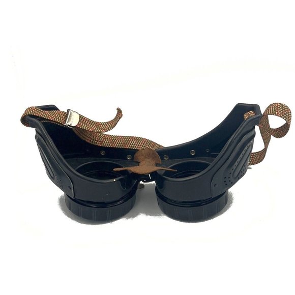 Antique Sellstrom Goggles Safety Glasses Vtg Old Rockabilly Dieselpunk Steampunk - Picture 5 of 5